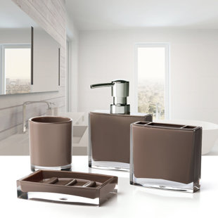 Brown Bathroom Accessories You Ll Love Wayfair Save