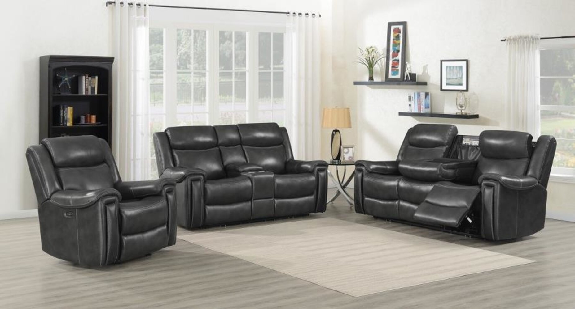 entertainment recliner sofa