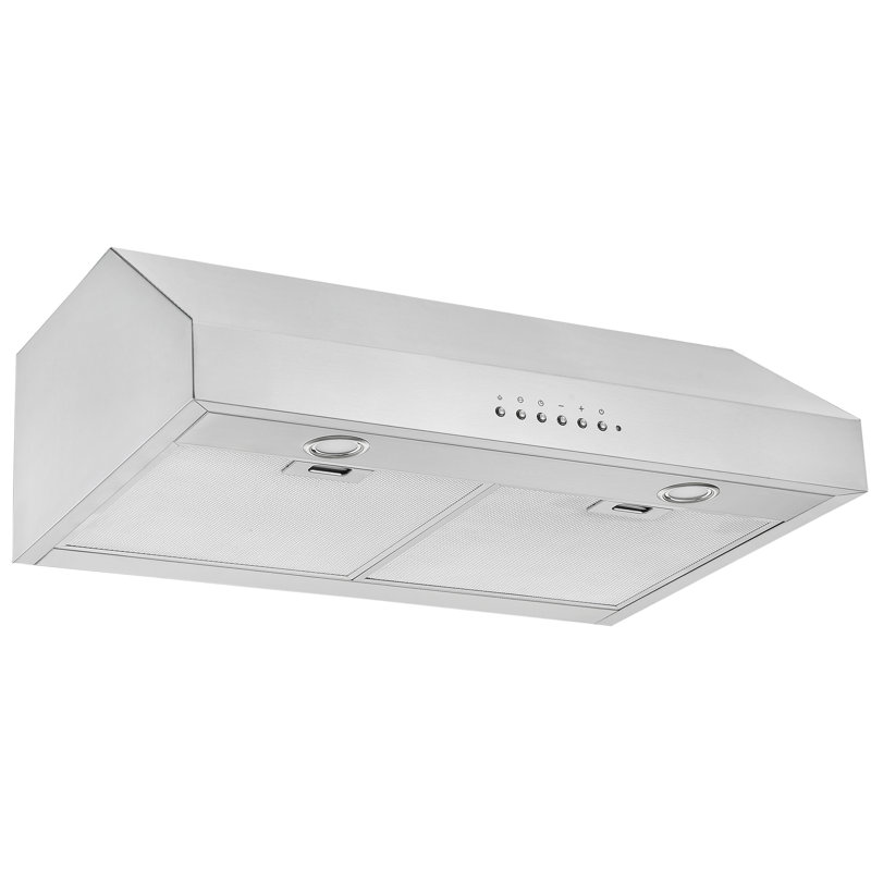 Ancona 30" 450 CFM Ducted Under Cabinet Range Hood | Wayfair.ca