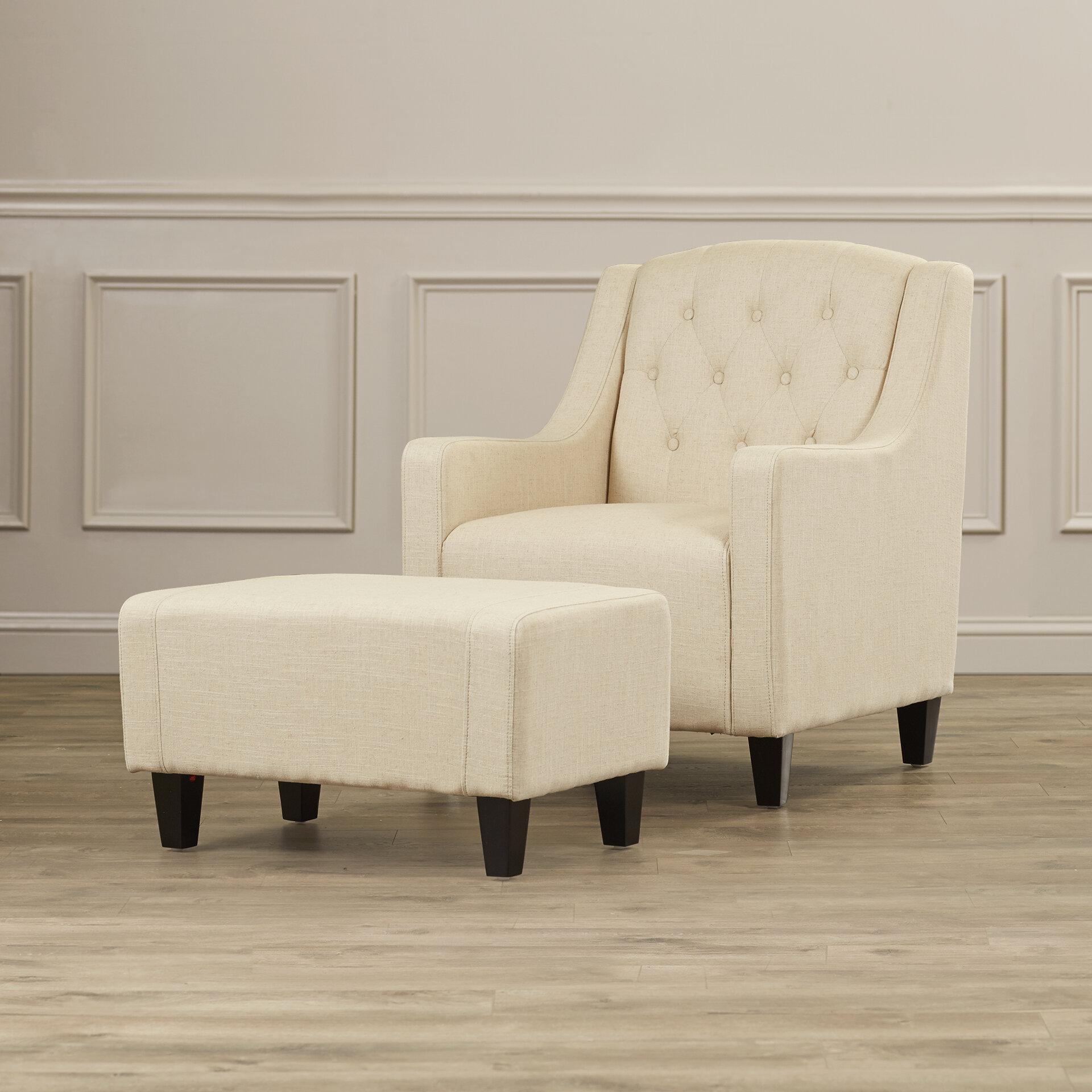 bloomington 2175" armchair ottoman