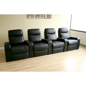Baxton Studio Home Theater Row Seating (Row of 4) by Wholesale Interiors