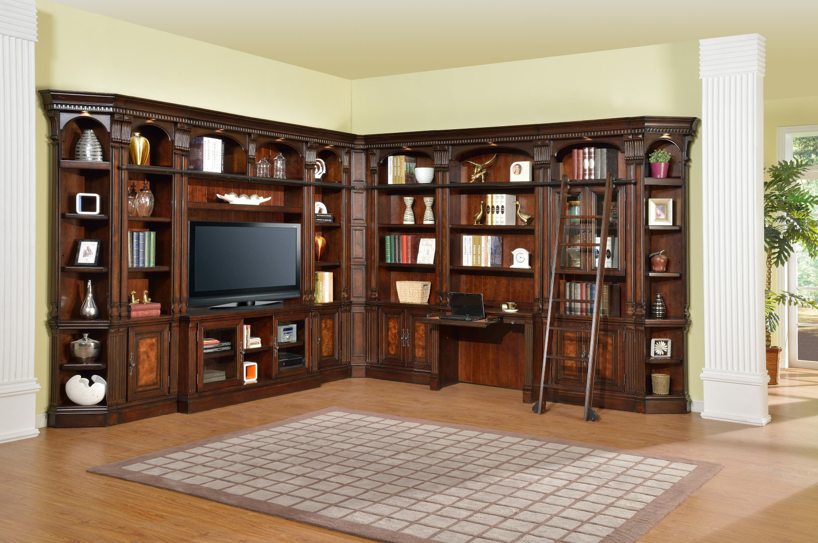 Astoria Grand Charlette 64.5'' H x 40'' W Desk Hutch Wayfair