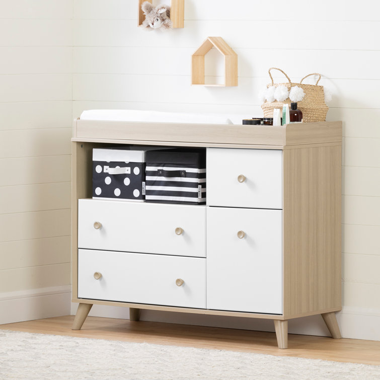 small changing table with drawers