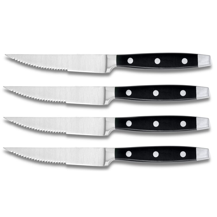 Hampton Forge Signature Continental - 4 Piece Steak Knife Set, Full ...