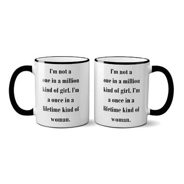 Novelty Coffee Mug Scares Me Your Enthusiasm Morning Person 11 oz