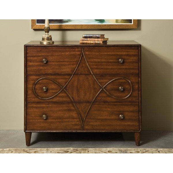 Port Eliot French 3 Drawer Accent Chest Perigold