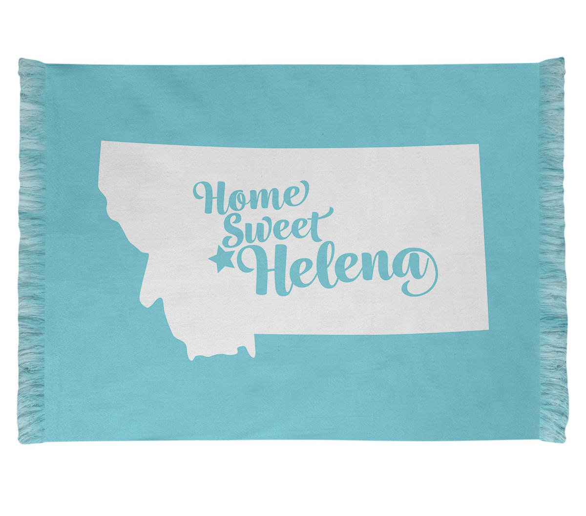 East Urban Home Helena Montana Blue Area Rug Wayfair