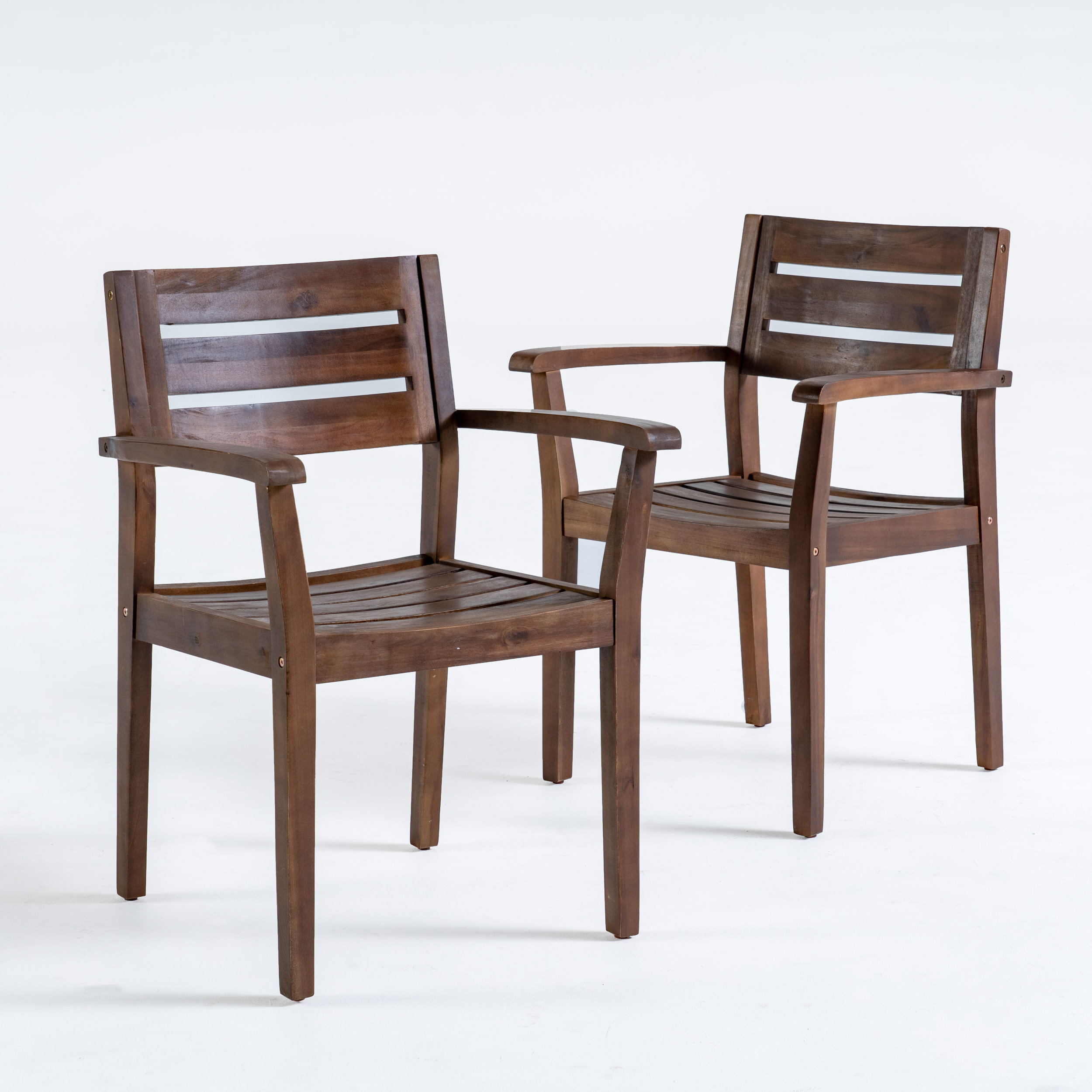 Red Barrel Studio® Egla Outdoor Rustic Patio Dining Chair & Reviews