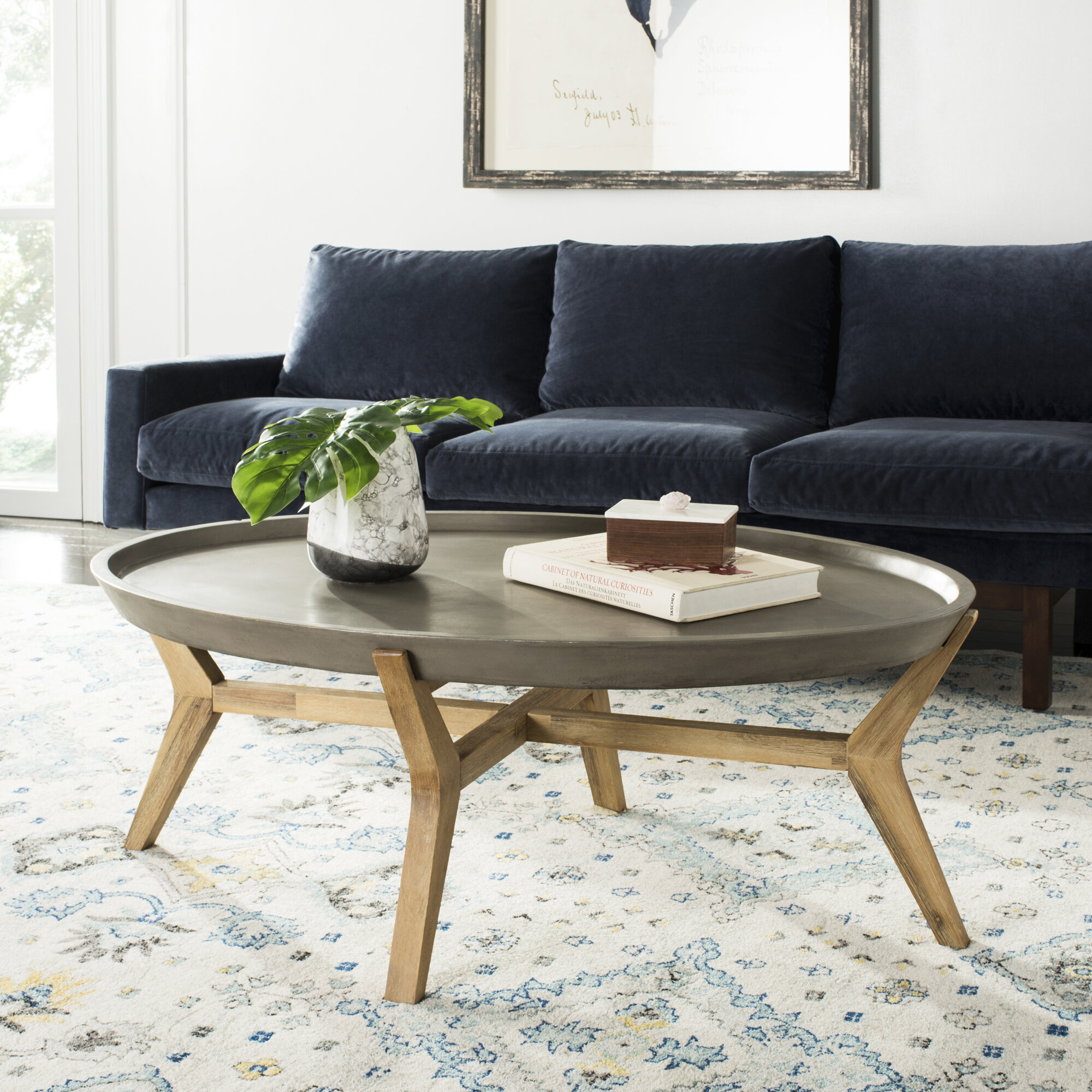 Black Oval Coffee Tables You Ll Love In 2020 Wayfair