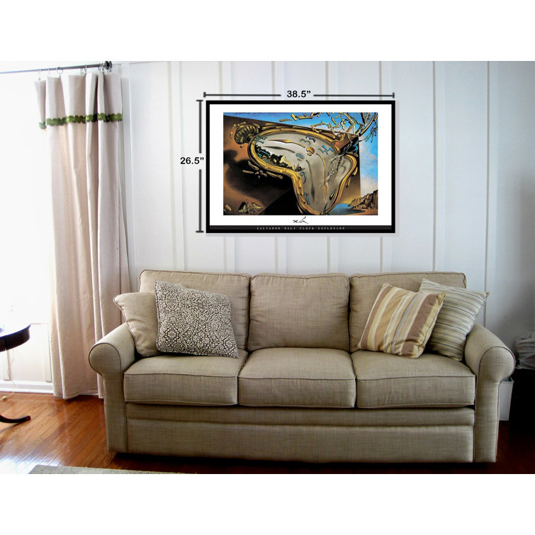 Vault W Artwork Clock Explosion by Salvador Dali - Single Picture Frame  Graphic Art & Reviews | Wayfair