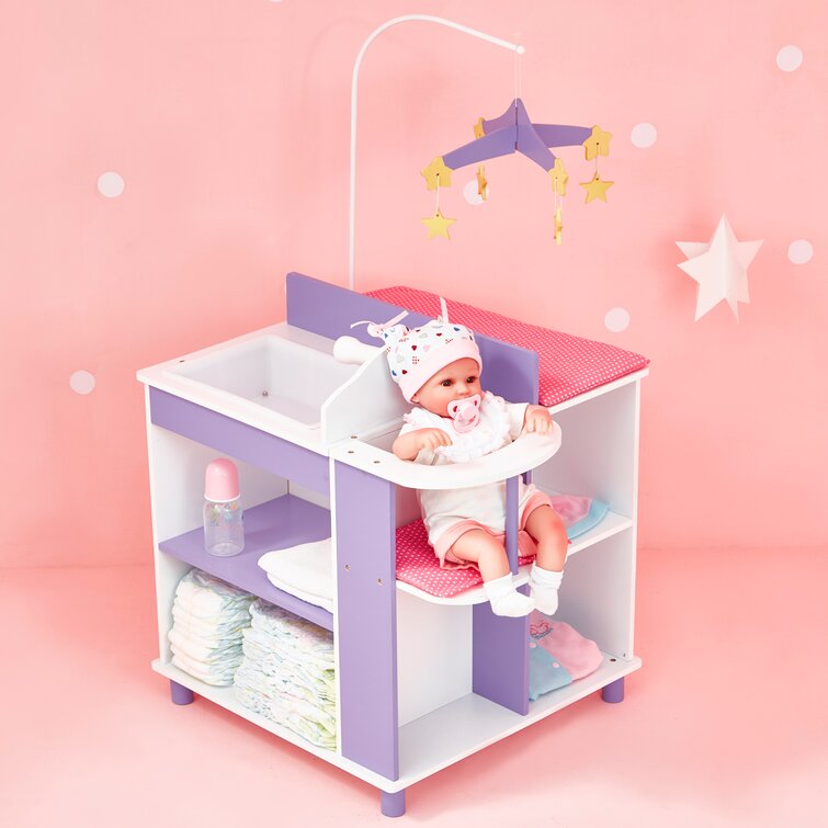 Primary Products Ltd VEN-TD-0203AG Olivia's Little World VEN-TD-0203AG-Cambiador para bebé Color Rosa