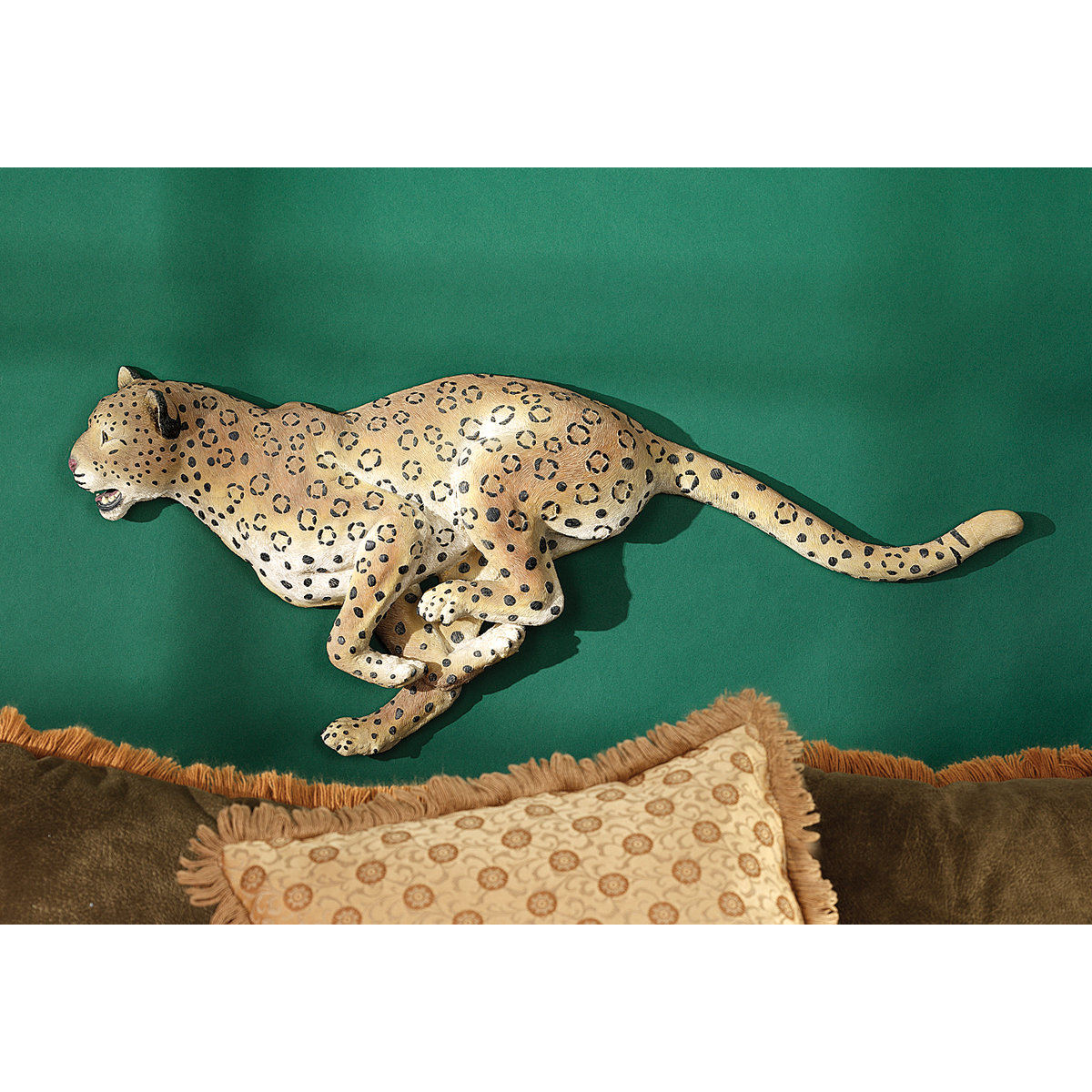 Design Toscano Charging Cheetah Wall Décor Reviews Wayfair Design Toscano Charging Cheetah Wall