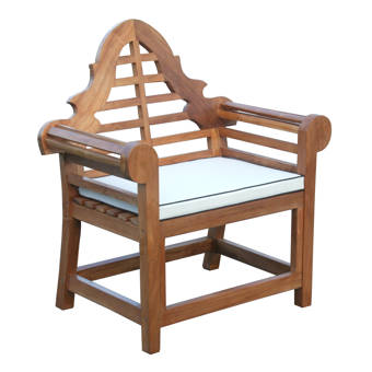 Alexandra Sophia Reclaimed Leblon Patio Dining Chair Wayfair