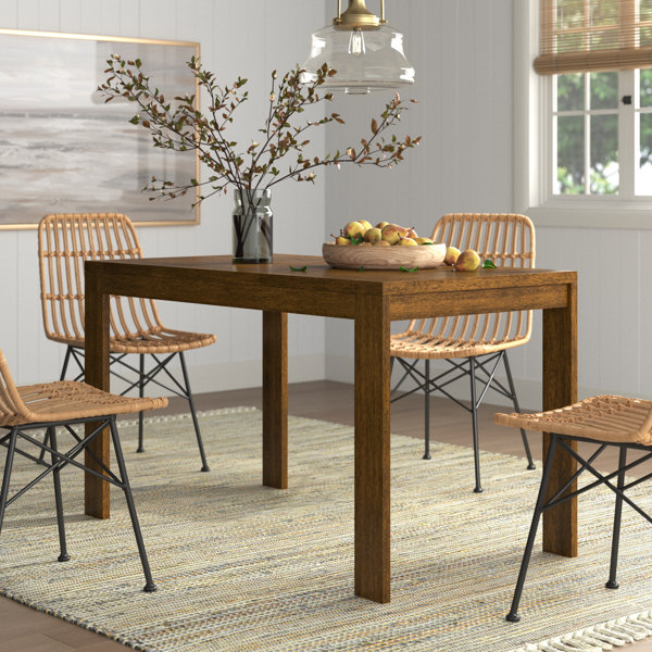 Sand & Stable Captiva 52'' Birch Solid Wood Dining Table & Reviews ...
