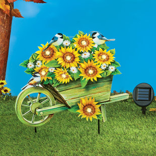 1 EACH! Details about   WE HAVE TWO EIGHT 7.5 IN FROSTED GLASS SUNFLOWERS FOR SALE AS 