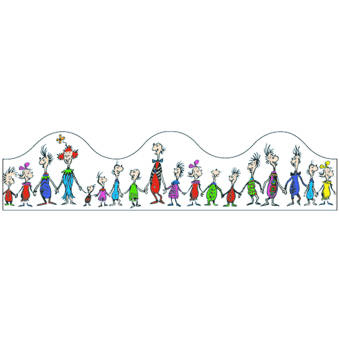 Eureka Classroom Dr Seuss The Cats Hat Bulletin Board Cut Out