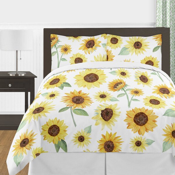 Sweet Jojo Designs Sunflower Bedding Comforter Set Wayfair