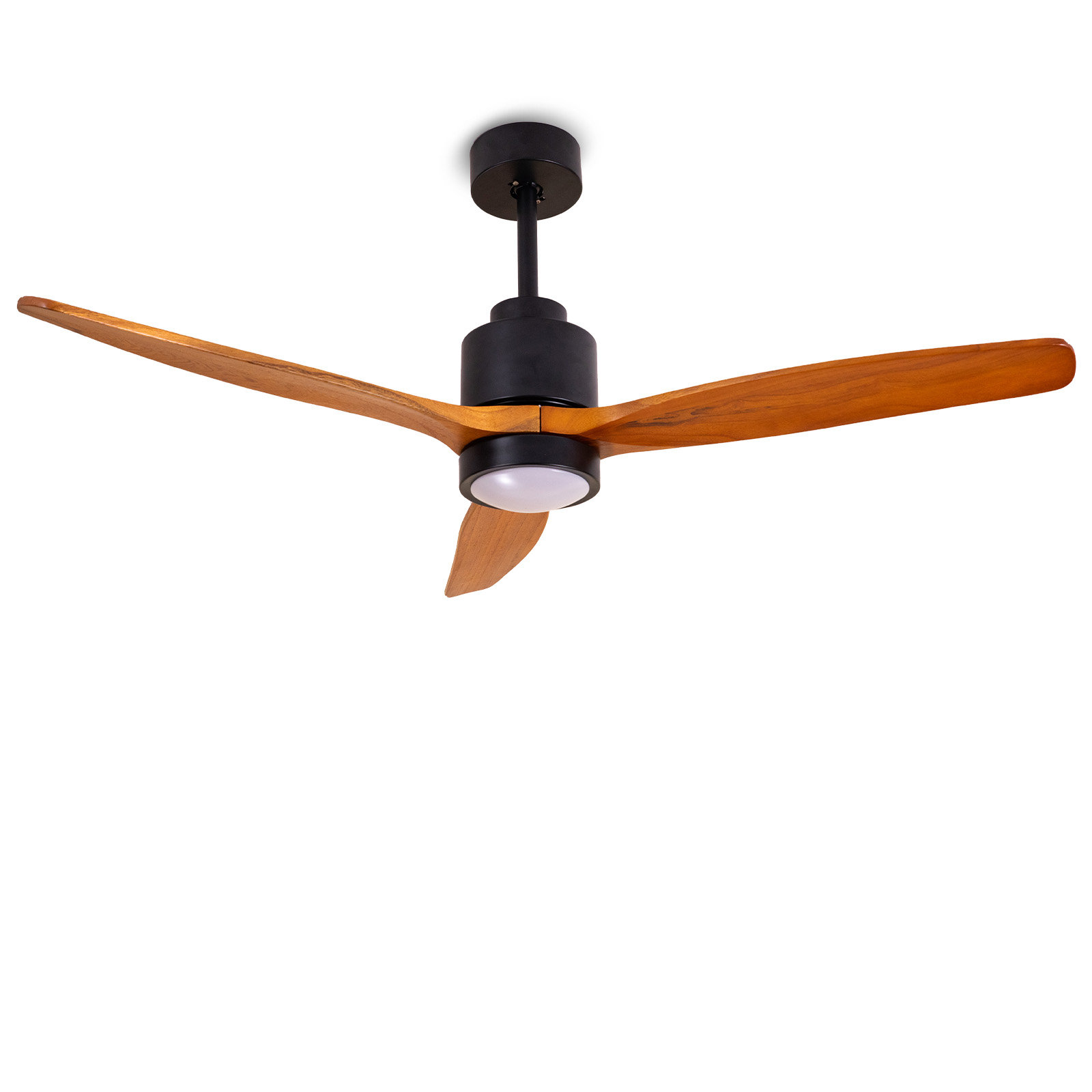 Orren Ellis Quiet 52 Wood Ceiling Fans 