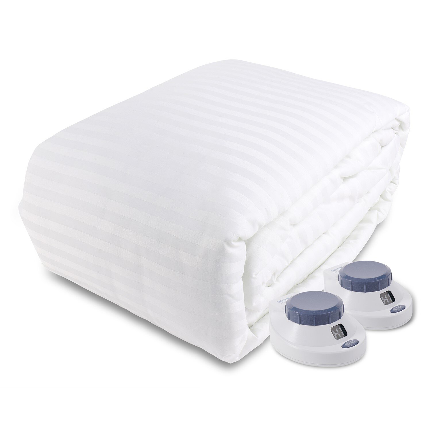 soft heat microplush electric warming mattress pad