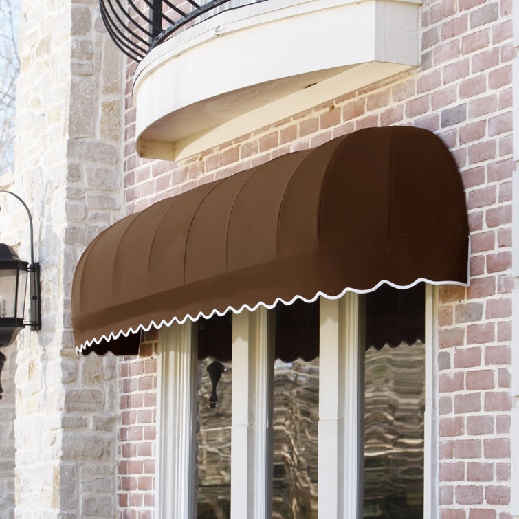 Awntech Chicago 2 D Elongated Dome Window Awning Wayfair