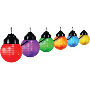 Go to store & view more images 20 ft. 6-Light Globe String Light by Polymer Products