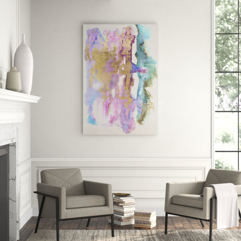 Jbass Grand Gallery Collection Nebula Ii Framed Watercolor