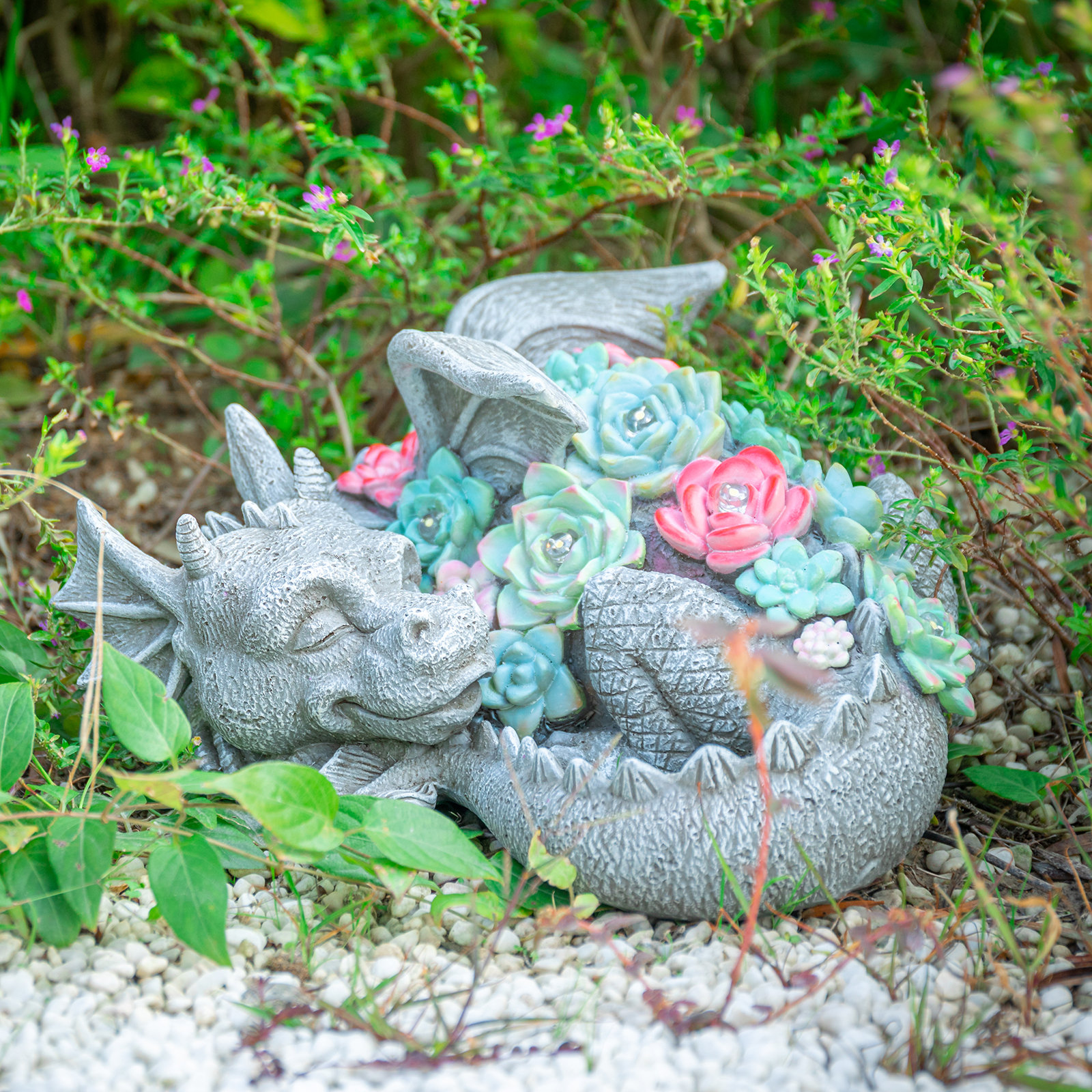 Trinx Haldun Sleeping Dragon Statue Wayfair