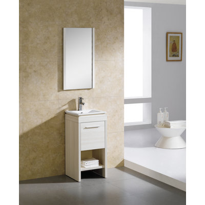 16 Bathroom Vanity fresca allier 16" single small modern bathroom vanity set with 16 Bathroom Vanity fresca allier 16" single small modern bathroom vanity set with