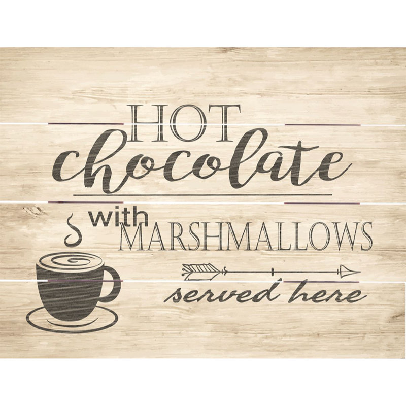 Gracie Oaks Hot Chocolate Wall Décor Wayfair Gracie Oaks Hot Chocolate Wall Décor