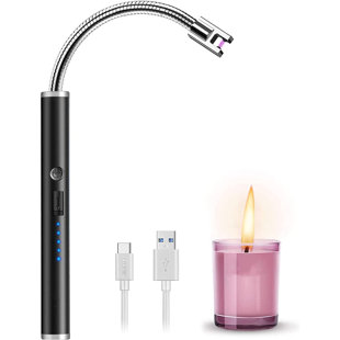Rechargeable Usb Lighter Portable Flameless Candle Lighter for Candles Fireworks Gas Stove Windproof Arc Lighters