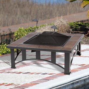 Tuscan Tile Fire Pit Table