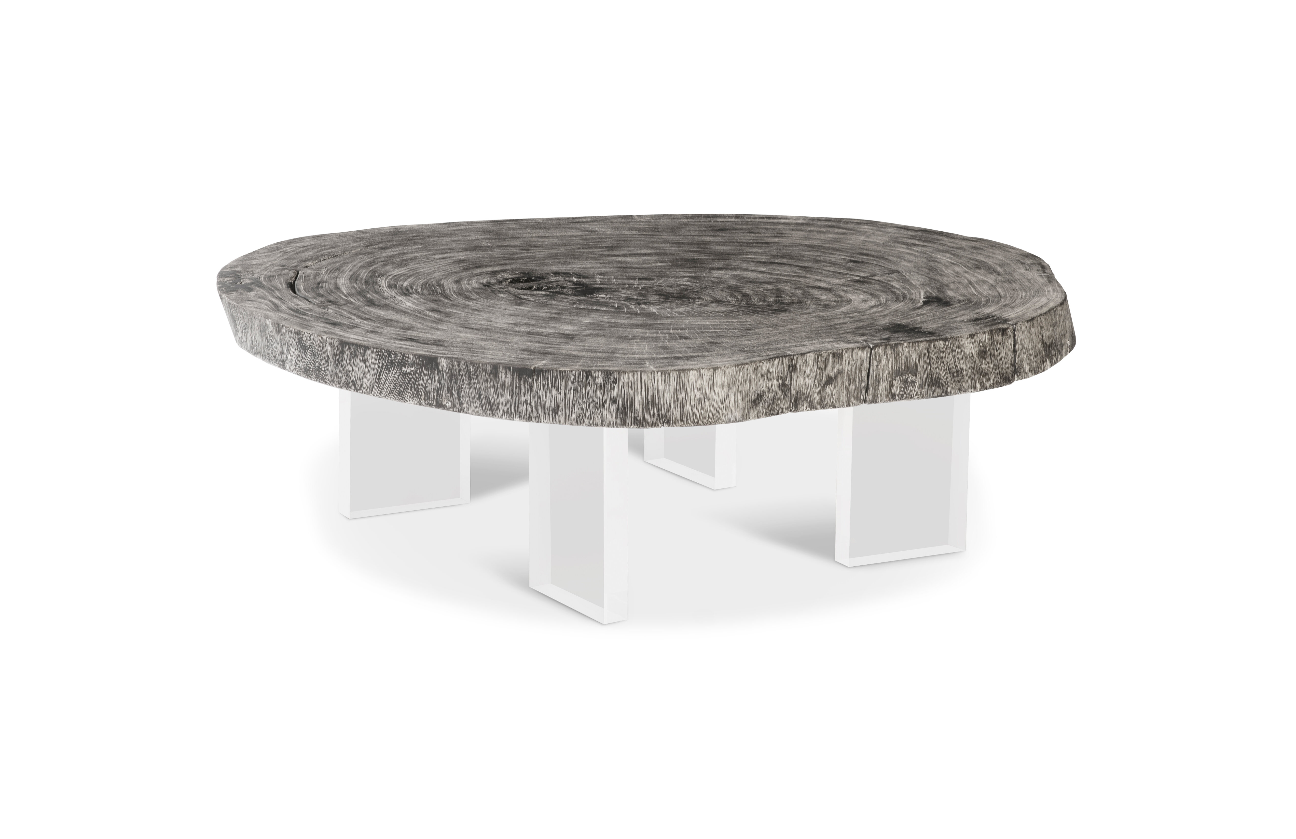 floating stone coffee table