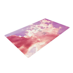 Iris Lehnhardt Seize the Day Pink/Purple Area Rug