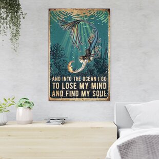 Wayfair | Mermaids Wall Art You'll Love in 2023