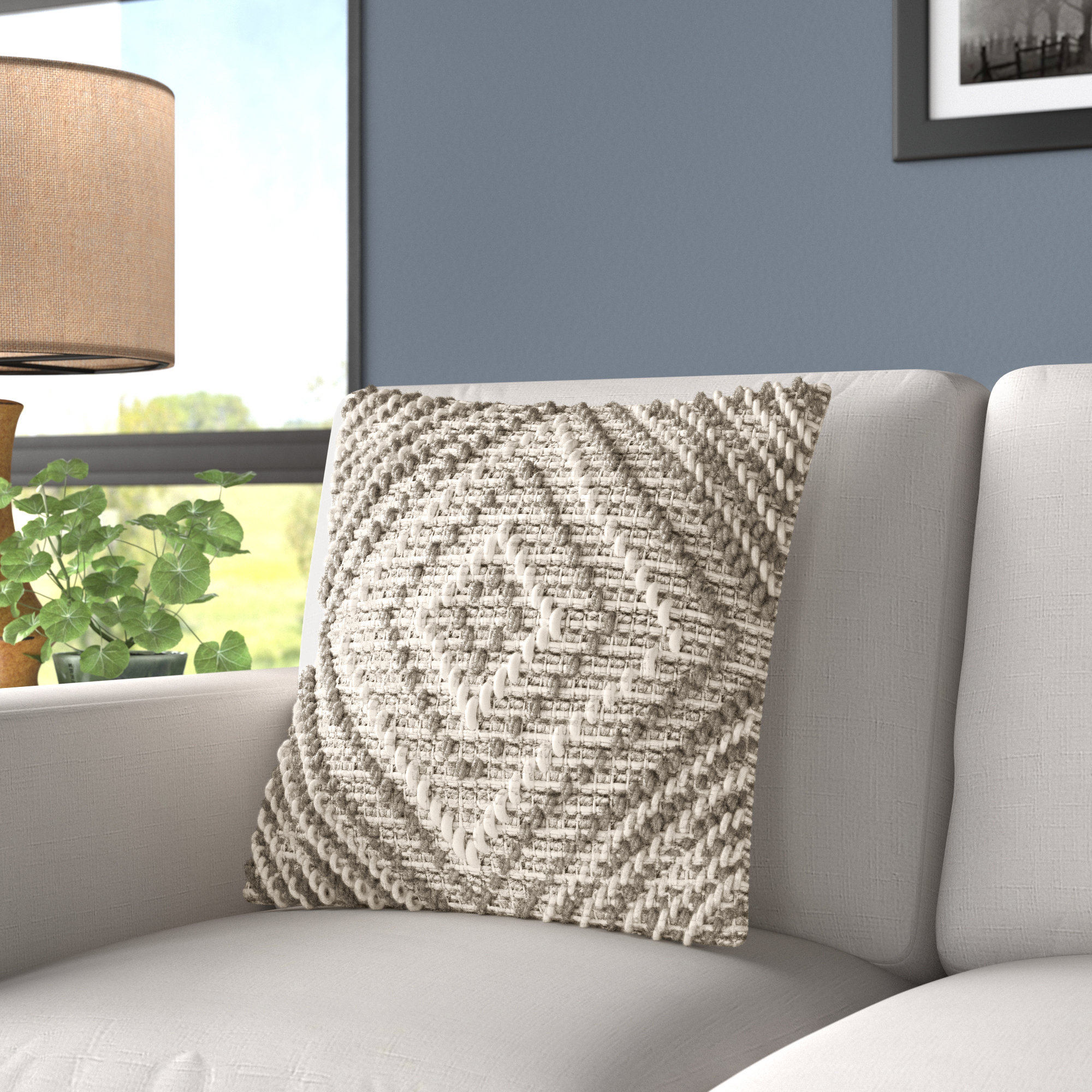 Foundstone™ Sami Square Pillow Cover & Reviews | Wayfair