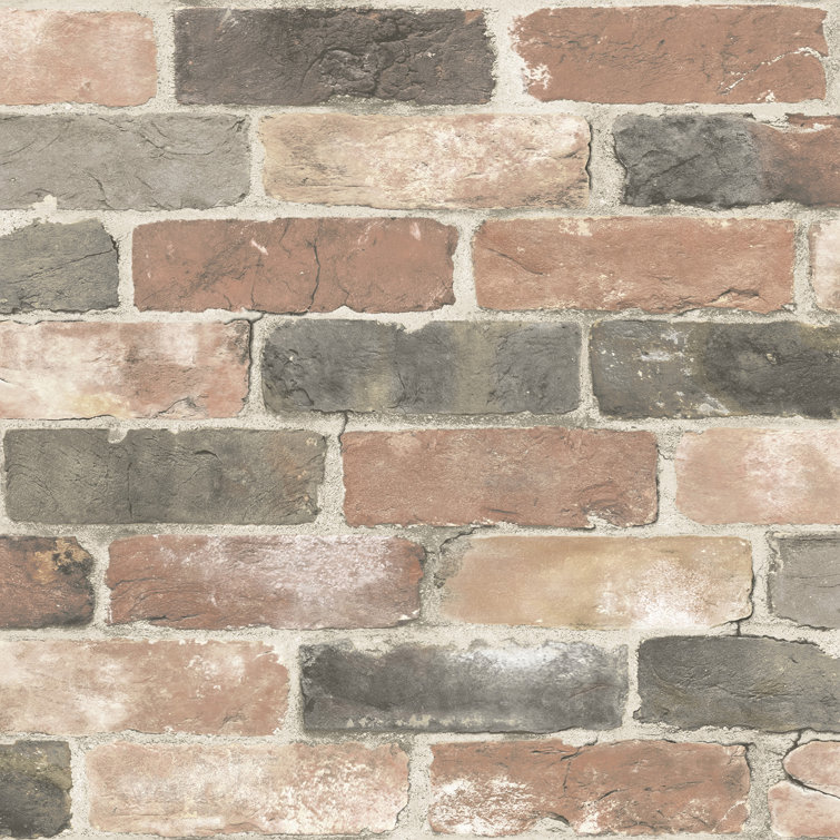 loftdesigns tapete newport brick peel and stick 5 5 m x 52 cm bewertungen wayfair de