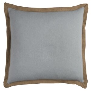 Shayna Jute Trim Pillow Cover