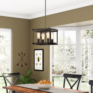 Drum Chandeliers You Ll Love In 2019 Wayfair Dunnstown Farmhouse Convertible Ceiling 4 Light Drum Chandelier