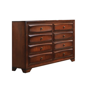 Granite 8 Drawer Double Dresser by Red Barrel Studio