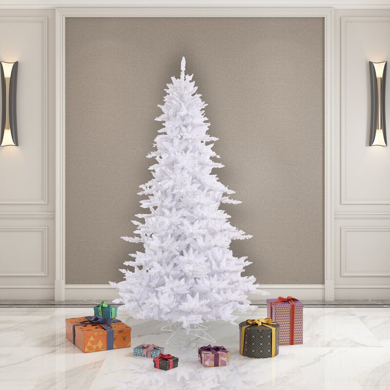 Millwood Pines 7.5' White Fir Artificial Christmas Tree | Wayfair