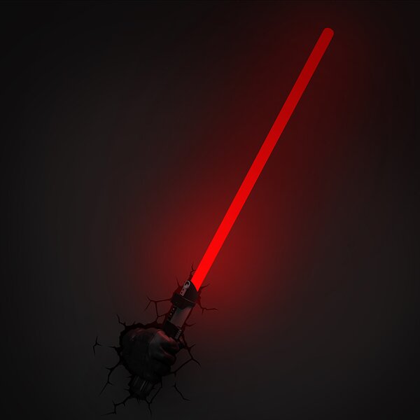 3D Light FX Star Wars Darth Vader Light Wall Mounted Lamp 