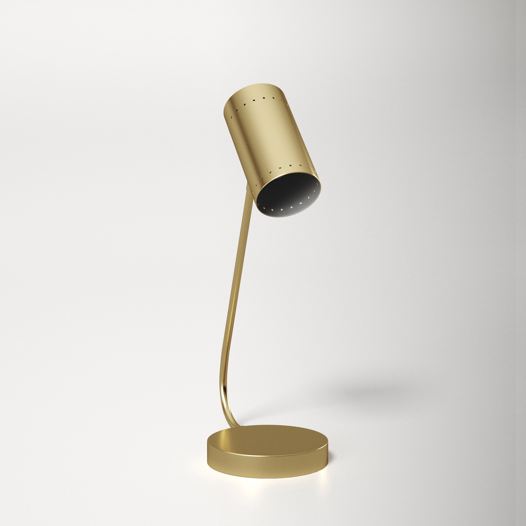 gold reading lamps