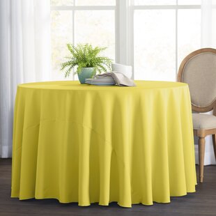 yellow tablecloth
