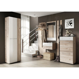 Garderobenschrank Daun, 201,1 cm H x 60 cm B x 36,6 cm T von Hokku Designs