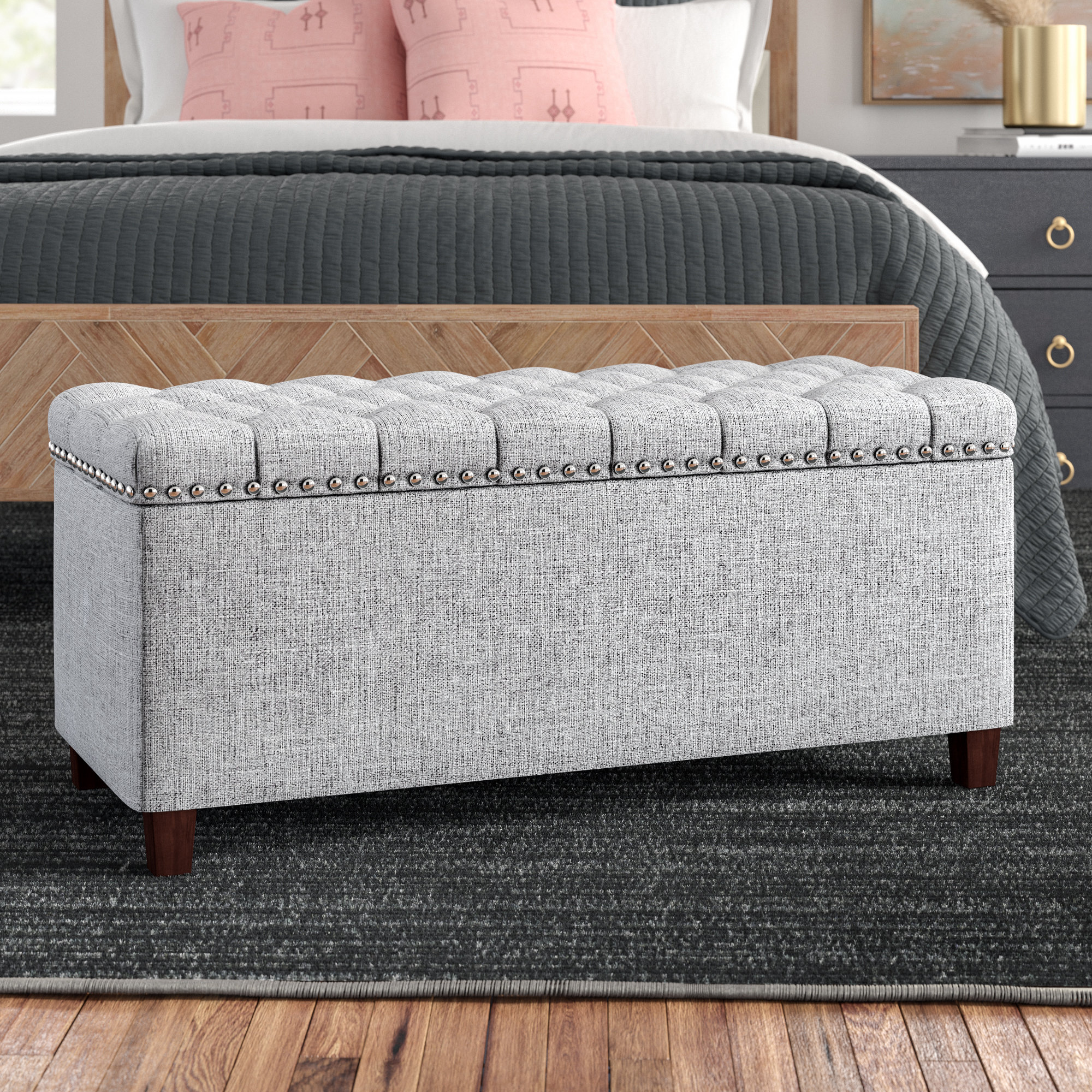 Luper Tufted Storage Ottoman Reviews Joss Main