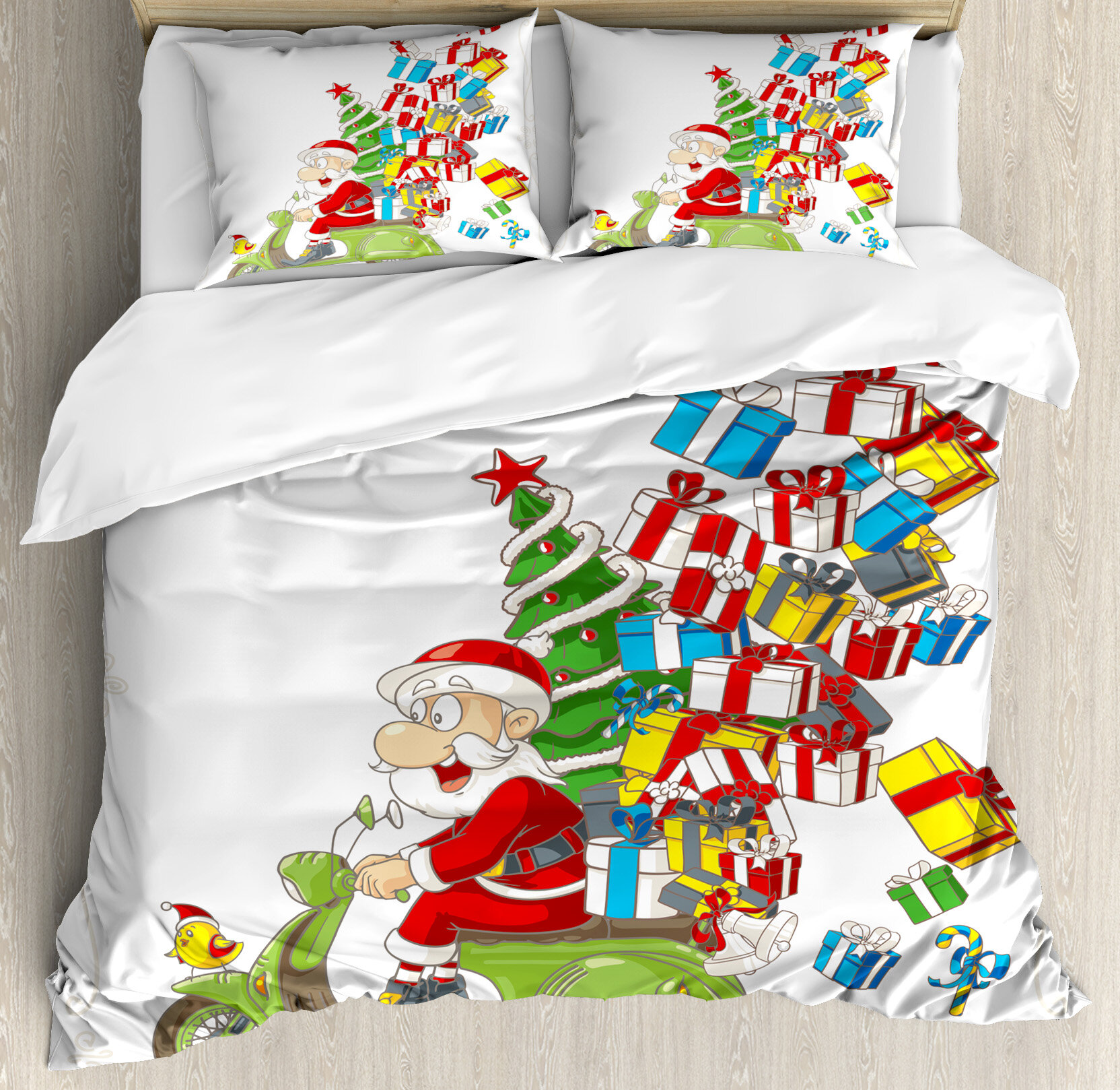 The Holiday Aisle Christmas Duvet Cover Set Wayfair