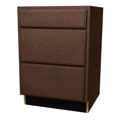 St Clair High Three Drawer Base Cabinet Arbor Creek Cabinets