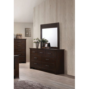 Go to store & view more images Felder 7 Drawer Double Dresser with Mirror by Latitude Run