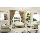 France 3 Piece Leather Living Room Set by House of Hampton