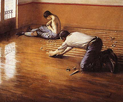 Buyenlarge The Floor Scrapers By Gustave Caillebotte Painting